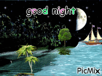 good night - GIF animate gratis