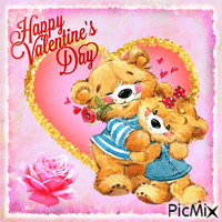 Happy Valentine’s Day - GIF animasi gratis