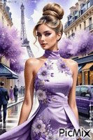 L'élégance parisienne - Darmowy animowany GIF