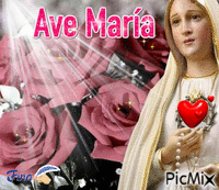 Ave María. - Gratis animeret GIF