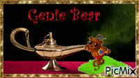 GENIE BEAR - 免费动画 GIF