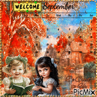 Welcome September. Be Good to Us анимиран GIF
