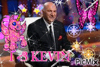 Kevin O Leary анимиран GIF