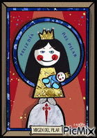 Virgen del Pilar 21 animerad GIF