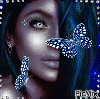 Papillons de nuit animerad GIF