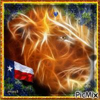 a leo from texas animovaný GIF