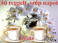 reggeli kép Anókától - Besplatni animirani GIF