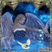 Angel in the bleu heaven