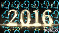 bonne année 2016 - Gratis geanimeerde GIF