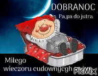 dobranoc - Zdarma animovaný GIF