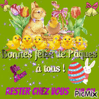 bonne paques - Free animated GIF