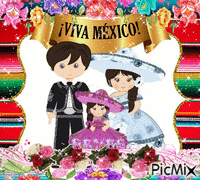 Viva Mexico! - Free animated GIF
