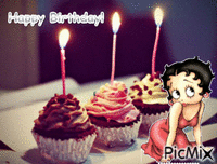 Happy Birthday! - GIF animado grátis