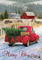 Debs Christmas Truck - Gratis geanimeerde GIF