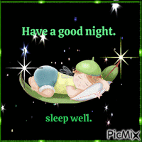 good night my friends GIF animasi