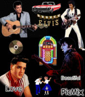 Elvis animowany gif