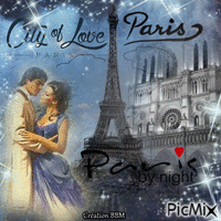 Paris par BBM GIF animasi