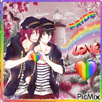 LGBT Pride - Manga - GIF เคลื่อนไหวฟรี