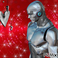 Le robot - Ingyenes animált GIF