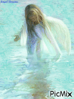 Water Angel - Besplatni animirani GIF