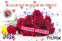 rose d'amitié - Darmowy animowany GIF
