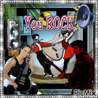 Rock n' Roll - GIF animé gratuit