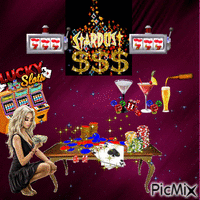 Casino animovaný GIF