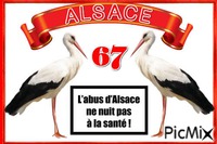 Alsace 67 ou 68 animált GIF