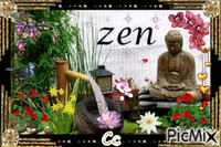 Zen animovaný GIF