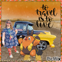 {{To Travel is to Live}} GIF animé