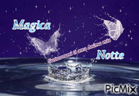 magica notte - Gratis geanimeerde GIF