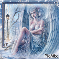 Winter Fairy - Δωρεάν κινούμενο GIF