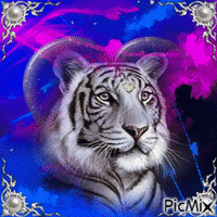 tiger geanimeerde GIF