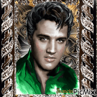 Mon idole Elvis Presley 💖💖💖 animasyonlu GIF