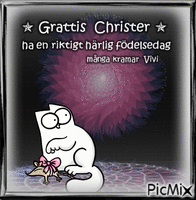 Grattis Christer Borg 2019 анимированный гифка