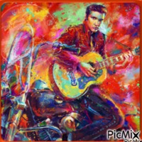 Elvis Pop Art - PNG gratuit