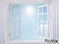 Sole alto dalla finestra - Free animated GIF
