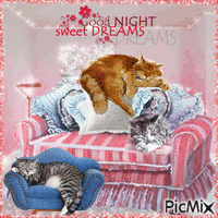 Good Night, Sweet Dreams 15 - Безплатен анимиран GIF
