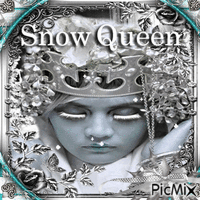 SNOW QUEEN - GIF animate gratis
