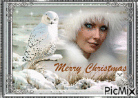White Christmas geanimeerde GIF