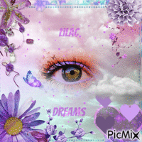 Lilac Dreams - GIF animé gratuit