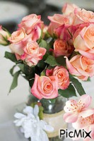 Roses fpr my longtime friend - Besplatni animirani GIF
