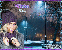 Winter Magic animasyonlu GIF