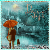 Rainy Day - Бесплатный анимированный гифка