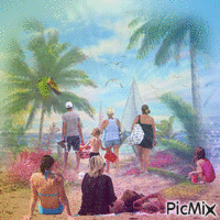 Strand animowany gif