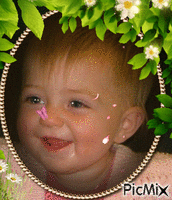 butterfly baby - GIF animé gratuit