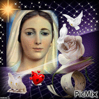 HOLY MARY анимированный гифка