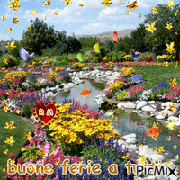 BUONE FERIE - Free animated GIF