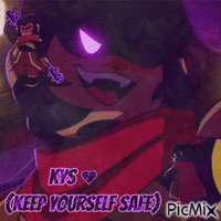 keep yourself safe <3 animowany gif