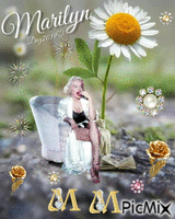 Marilyn scintille - Gratis animerad GIF
